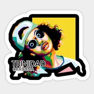 Trinidad Cardo Wpap Art Sticker